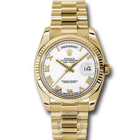 قیمت و خرید ساعت مچی مردانه رولکس(Rolex) مدل 118238 wrp White کلاسیک | اورجینال و اصلی