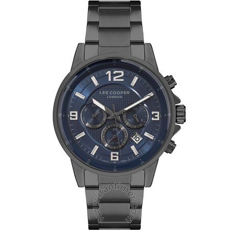 ساعت مچی مردانه کلاسیک تمام متال، نمایش تاریخ کامل، دو زمانه