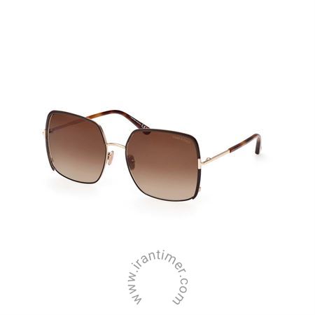 قیمت و خرید عینک آفتابی زنانه کلاسیک (TOM FORD) مدل FT 1006 48F 60 | اورجینال و اصلی