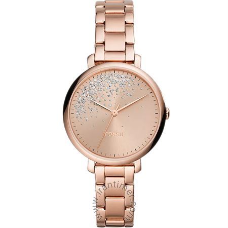 ساعت مچی زنانه فشن تمام استیل، نگین دار