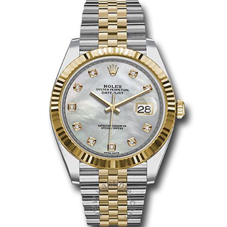 قیمت و خرید ساعت مچی مردانه رولکس(Rolex) مدل 126333 mdj White کلاسیک | اورجینال و اصلی
