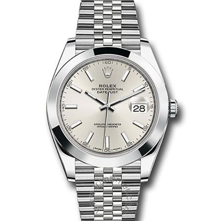 قیمت و خرید ساعت مچی مردانه رولکس(Rolex) مدل 126300 sij Silver کلاسیک | اورجینال و اصلی