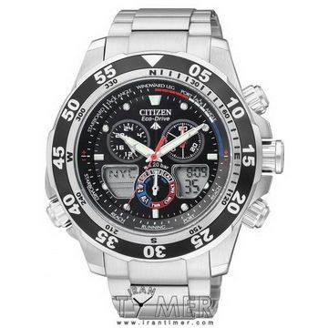 قیمت و خرید ساعت مچی مردانه سیتیزن(CITIZEN) مدل JR4045-57E اسپرت | اورجینال و اصلی