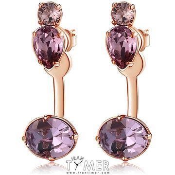 ساعت مچی گوشواره زنانه فشن استیل، نگین سواروسکی