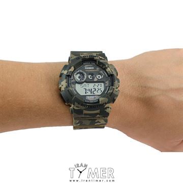 قیمت و خرید ساعت مچی مردانه کاسیو (CASIO) جی شاک مدل GD-120CM-5DR اسپرت | اورجینال و اصلی