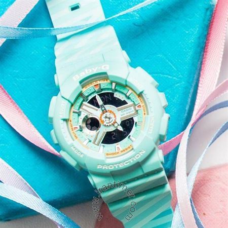 قیمت و خرید ساعت مچی کاسیو (CASIO) بیبی جی مدل BA-110CH-3ADR اسپرت | اورجینال و اصلی