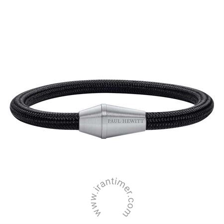 ساعت مچی دستبند مردانه اسپرت پارچه و استیل، مناسب دو رمچ 17.5 و 18.5 سانتی متر