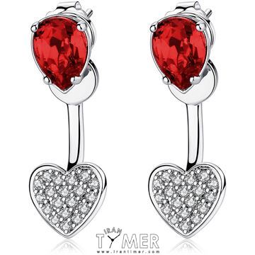 ساعت مچی گوشواره زنانه فشن استیل، نگین سواروسکی و زیرکونیا