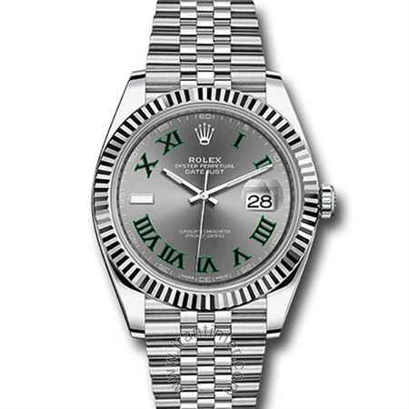 قیمت و خرید ساعت مچی مردانه رولکس(Rolex) مدل 126334 slgrj Gray کلاسیک | اورجینال و اصلی