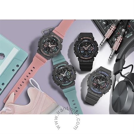 قیمت و خرید ساعت مچی مردانه کاسیو (CASIO) جی شاک مدل GMA-S140-4ADR اسپرت | اورجینال و اصلی