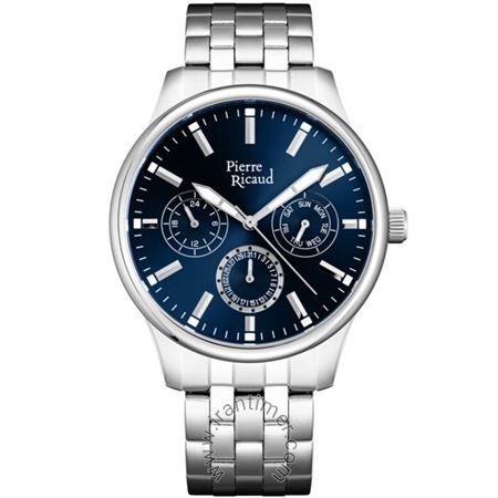 ساعت مچی مردانه کلاسیک تمام استیل، موتور Seiko Epson VX7J