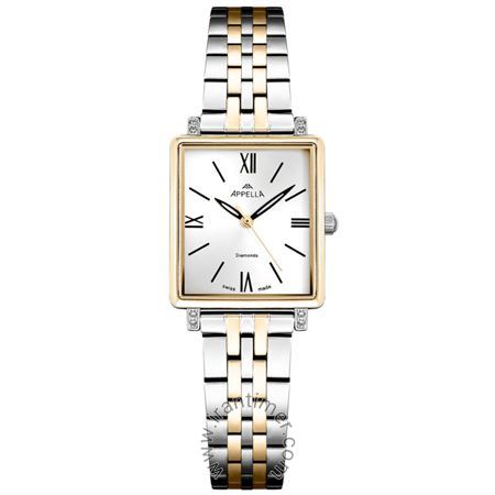 ساعت مچی زنانه کلاسیک تمام استیل، دارای گواهینامه مخصوص الماس