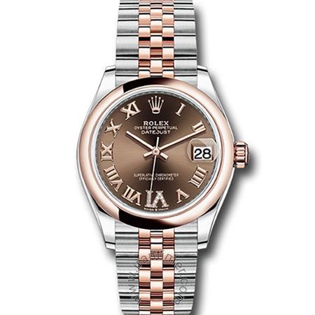 قیمت و خرید ساعت مچی زنانه رولکس(Rolex) مدل 278241 CHODR6J BROWN کلاسیک | اورجینال و اصلی