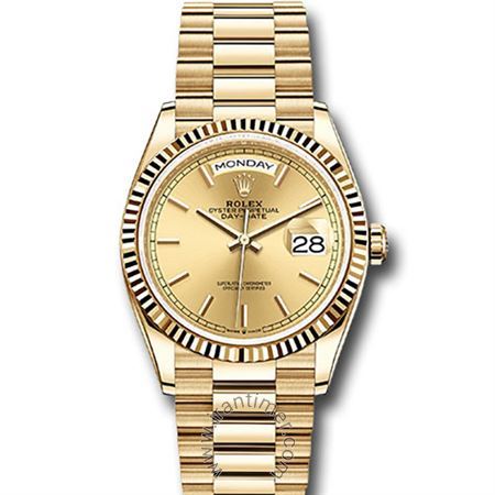 قیمت و خرید ساعت مچی مردانه رولکس(Rolex) مدل 128238 chip Gold کلاسیک | اورجینال و اصلی