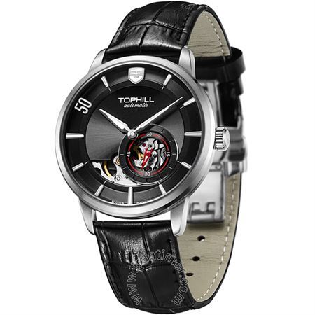 ساعت مچی مردانه کلاسیک بند چرم طبیعی