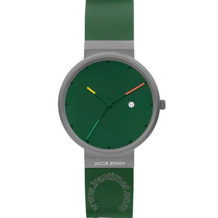 قیمت و خرید ساعت مچی مردانه جیکوب جنسن(Jacob Jensen) مدل TITANIUM 642-Green اسپرت | اورجینال و اصلی
