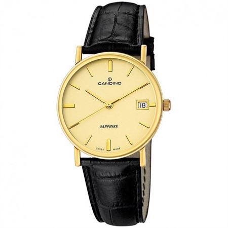 ساعت مچی زنانه کلاسیک بند چرمی، نمایش تاریخ