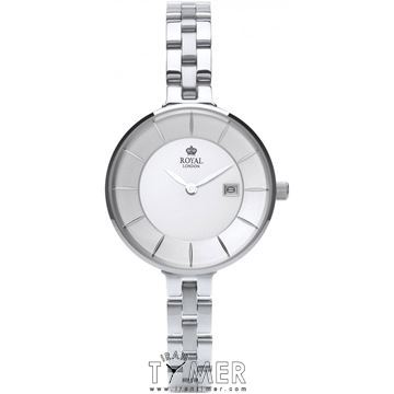 ساعت مچی زنانه کلاسیک تمام استیل، نمایش تاریخ