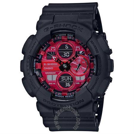 قیمت و خرید ساعت مچی مردانه کاسیو (CASIO) جی شاک مدل GA-140AR-1ADR اسپرت | اورجینال و اصلی