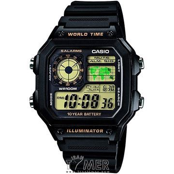 قیمت و خرید ساعت مچی مردانه کاسیو (CASIO) جنرال مدل AE-1200WH-1BVDF اسپرت | اورجینال و اصلی