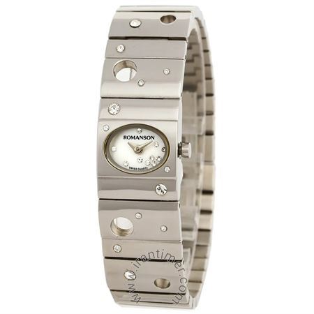 قیمت و خرید ساعت مچی زنانه رومانسون(ROMANSON) مدل RM0323TL1WM12W فشن | اورجینال و اصلی