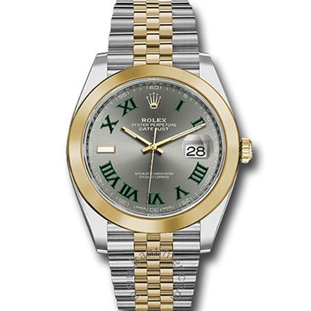 قیمت و خرید ساعت مچی مردانه رولکس(Rolex) مدل 126303 slgrj Gray کلاسیک | اورجینال و اصلی