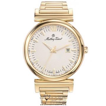 ساعت مچی زنانه کلاسیک تمام استیل، نمایش تاریخ، رنگ PVD