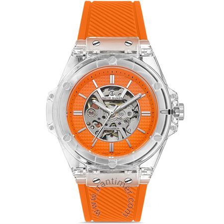 ساعت مچی مردانه اسپرت تمام پلاستیک، اسکلتون