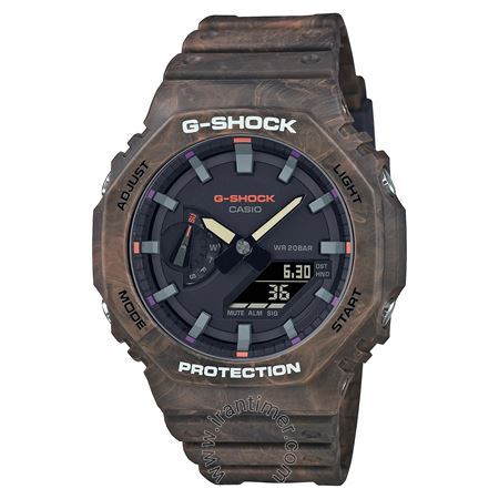 قیمت و خرید ساعت مچی مردانه کاسیو (CASIO) جی شاک مدل GA-2100FR-5ADR اسپرت | اورجینال و اصلی