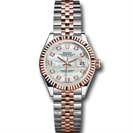 قیمت و خرید ساعت مچی زنانه رولکس(Rolex) مدل 279171 mdj White کلاسیک | اورجینال و اصلی