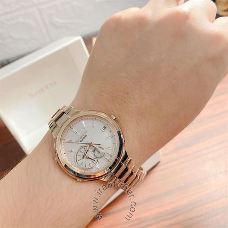 قیمت و خرید ساعت مچی زنانه کاسیو (CASIO) شین مدل SHB-200CG-9ADR کلاسیک | اورجینال و اصلی