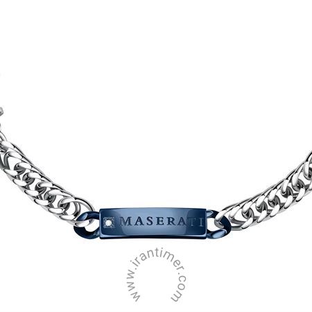 قیمت و خرید دستبند باز مردانه مازراتی(MASERATI) مدل JM221ATY09 کلاسیک | اورجینال و اصلی