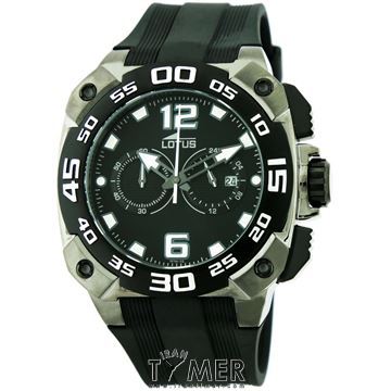 ساعت مچی مردانه اسپرت بند پلاستیکی، کرونوگراف، نمایش تاریخ