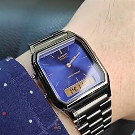 قیمت و خرید ساعت مچی مردانه کاسیو (CASIO) جنرال مدل AQ-230GG-2ADF کلاسیک | اورجینال و اصلی