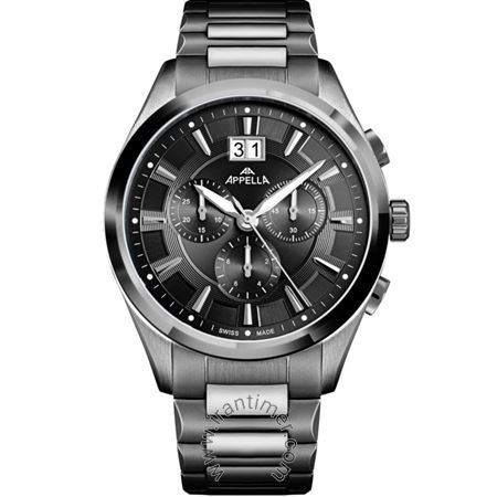 ساعت مچی مردانه کلاسیک تمام استیل، موتور Ronda 5040B