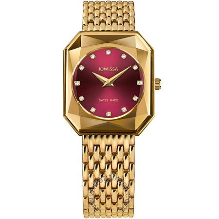 ساعت مچی زنانه فشن تمام استیل، نگین دار، رنگ PVD، موتور Ronda Swiss