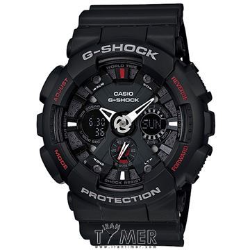 قیمت و خرید ساعت مچی مردانه کاسیو (CASIO) جی شاک مدل GA-120-1AHDR اسپرت | اورجینال و اصلی