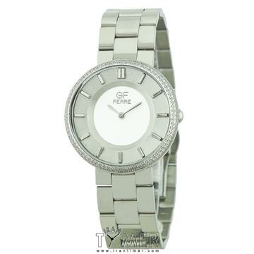 ساعت مچی زنانه کلاسیک تمام استیل، نگین دار