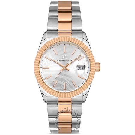 ساعت مچی زنانه کلاسیک بند استیل، نمایش تاریخ