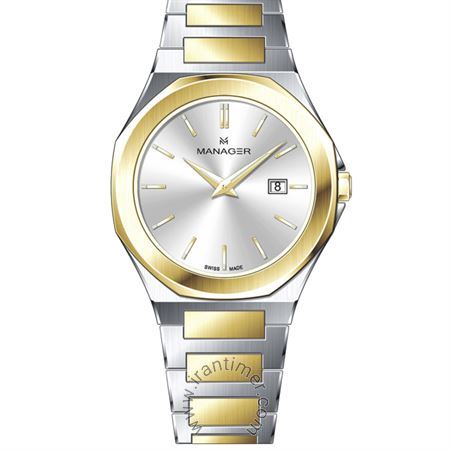 ساعت مچی زنانه کلاسیک تمام استیل، قفل بند پروانه ای