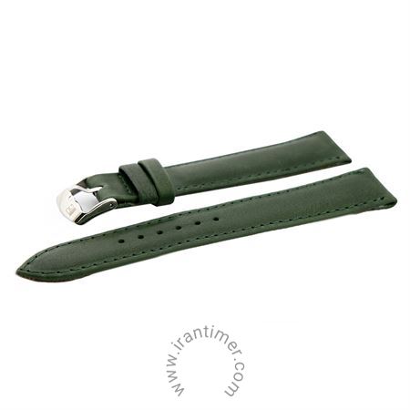 ساعت مچی بند زنانه چرم طبیعی، سایز 18، ضد حساسیت