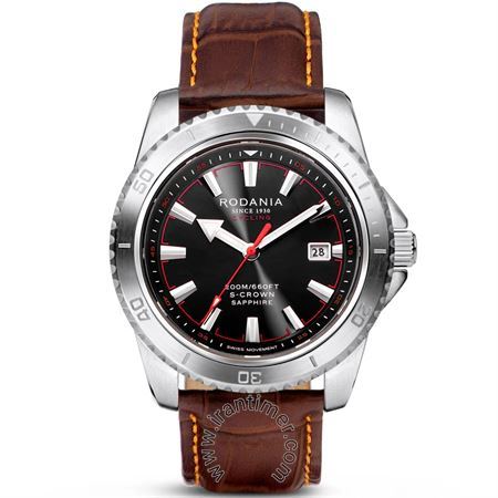 ساعت مچی مردانه کلاسیک بند چرمی، تولید محدود، همراه با بند پلاستیکی، نمایش تاریخ، موتور سوئیسی