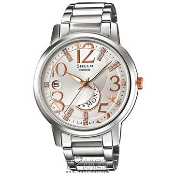 قیمت و خرید ساعت مچی زنانه کاسیو (CASIO) شین مدل SHE-4028D-7ADR کلاسیک | اورجینال و اصلی