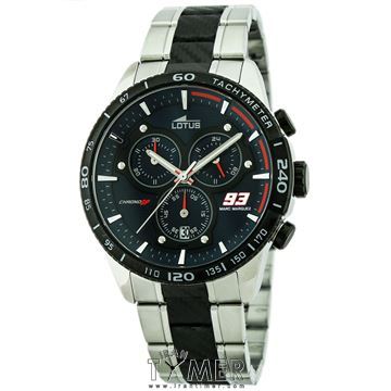 ساعت مچی مردانه اسپرت تمام استیل، نمایش تاریخ، کرونوگراف، 24 ساعت شبانه روز، سرعت سنج، همراه با امضایMarquez 