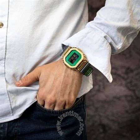 قیمت و خرید ساعت مچی مردانه کاسیو (CASIO) مدل GM-5600CL-3DR اسپرت | اورجینال و اصلی