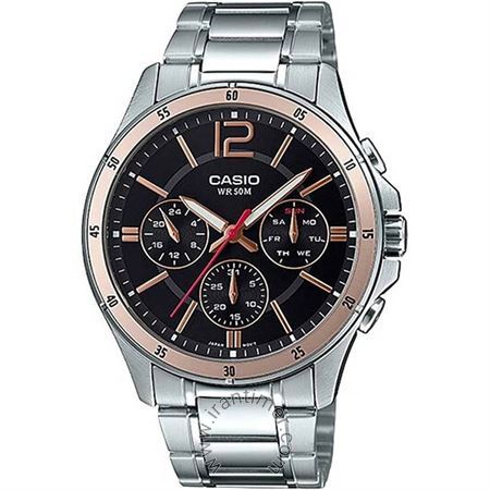 قیمت و خرید ساعت مچی مردانه کاسیو (CASIO) جنرال مدل MTP-1374D-1A2VDF کلاسیک | اورجینال و اصلی