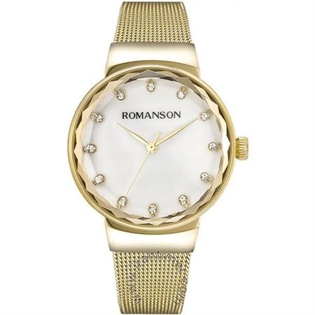 قیمت و خرید ساعت مچی زنانه رومانسون(ROMANSON) مدل RM8A24LLGGMS1G-W کلاسیک | اورجینال و اصلی