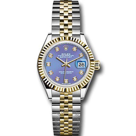 قیمت و خرید ساعت مچی زنانه رولکس(Rolex) مدل 279173 ldj Purple کلاسیک | اورجینال و اصلی