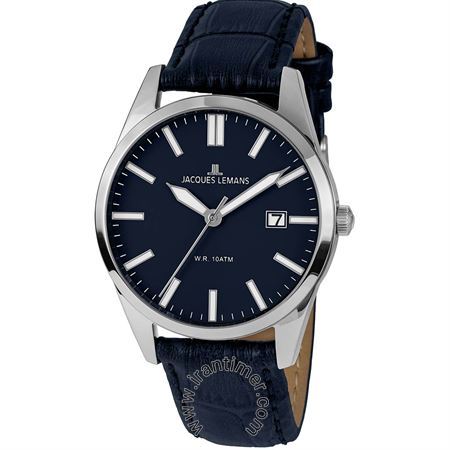 قیمت و خرید ساعت مچی مردانه ژاک لمن(JACQUES LEMANS) مدل 1-2002F کلاسیک | اورجینال و اصلی