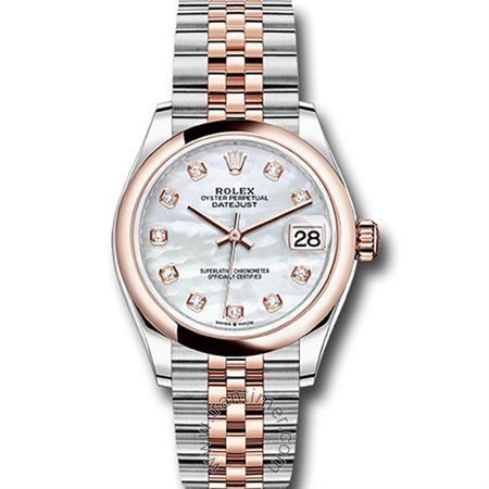 قیمت و خرید ساعت مچی زنانه رولکس(Rolex) مدل 278241 MDJ WHITE کلاسیک | اورجینال و اصلی